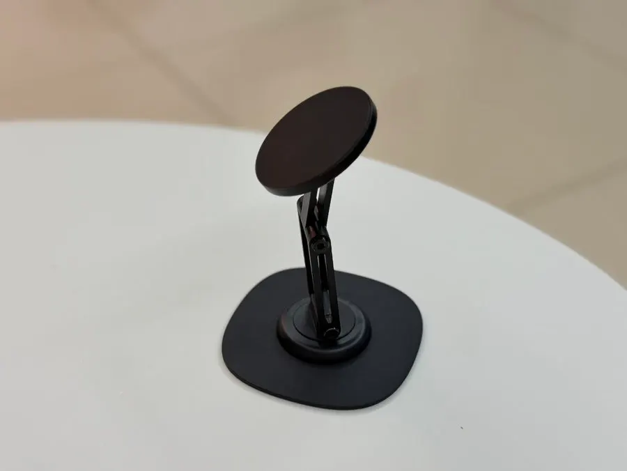 MagSafe sticker and foldable stand included in the package