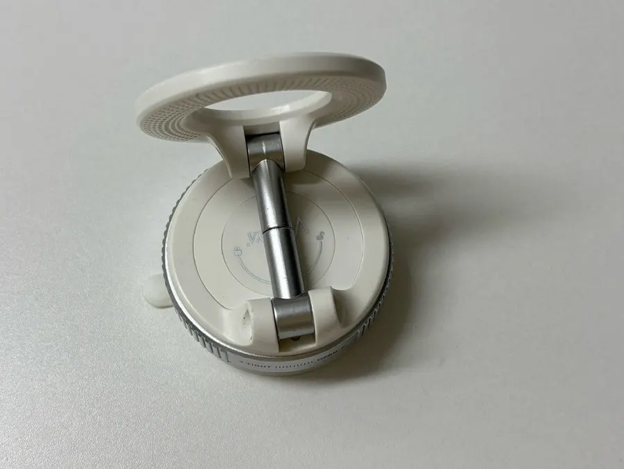 Phone mount in use inside a car