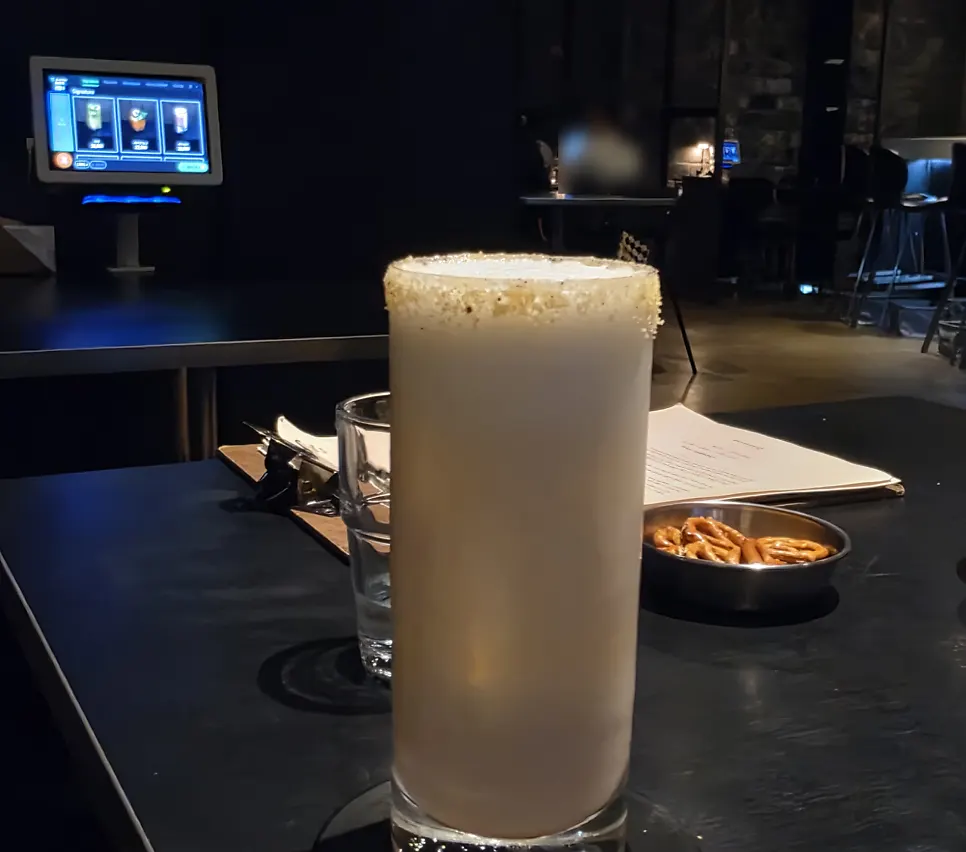 The Butterbeer cocktail at Bitters