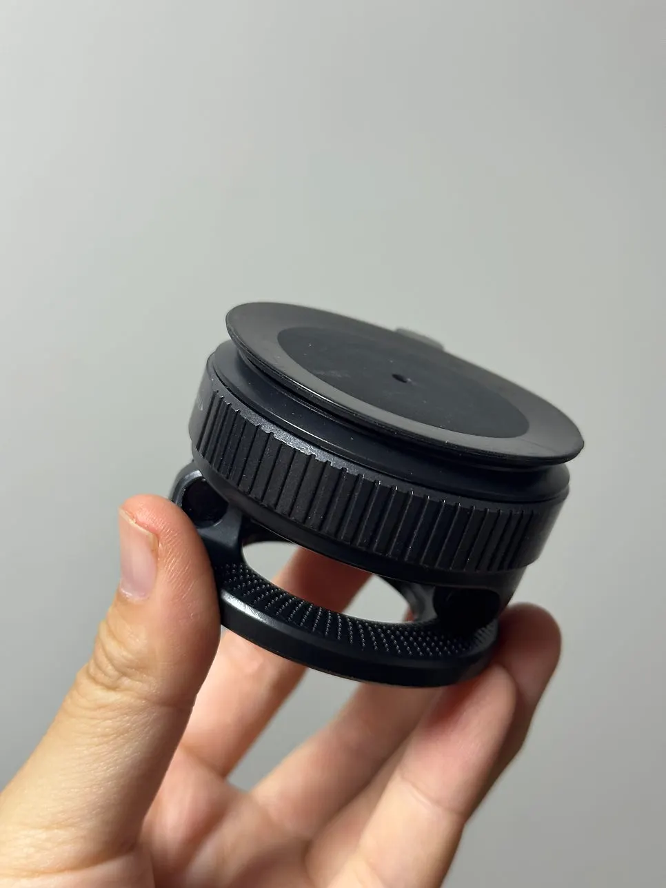 Phone mount used attached to a car windshield