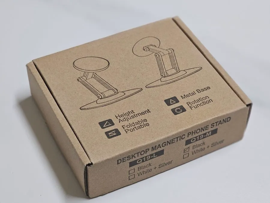 MagSafe stand with N52-grade magnets
