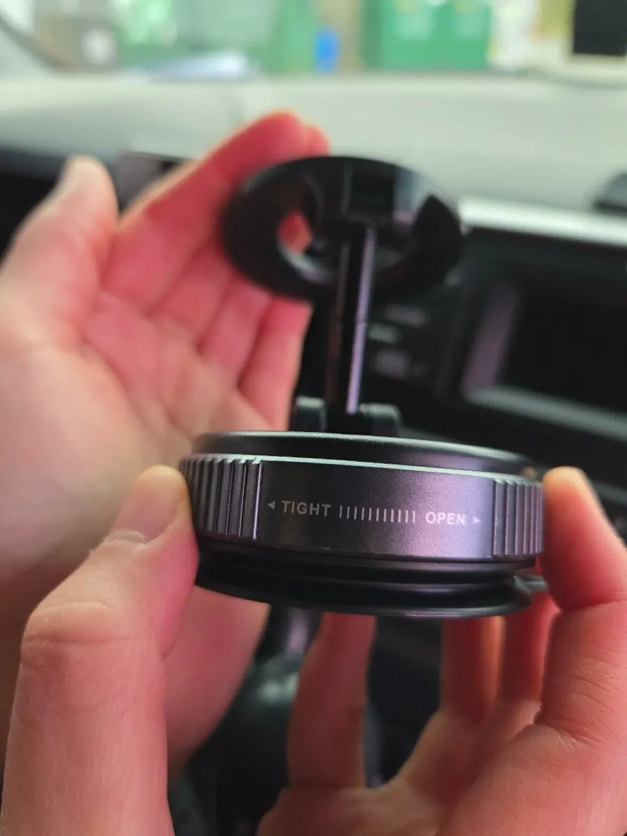 Mount before installation on a car windshield