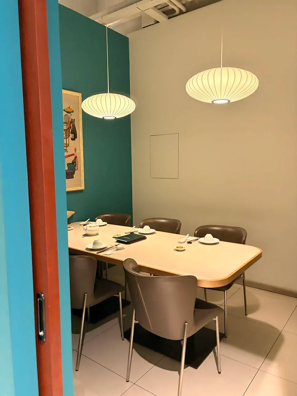 Private room space at Bobo Sikdang Apgujeong