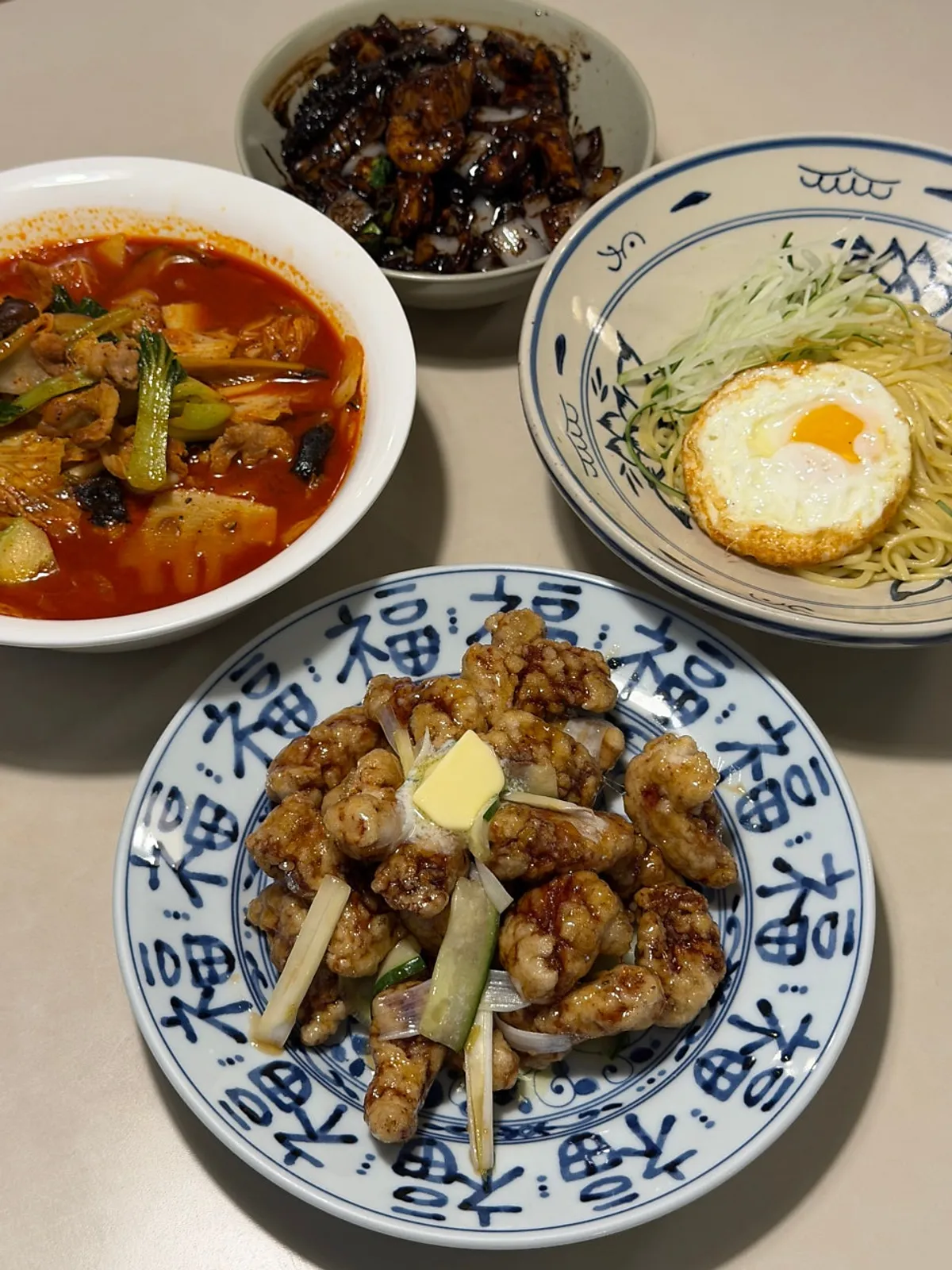 보보식당 압구정 중식 한 상