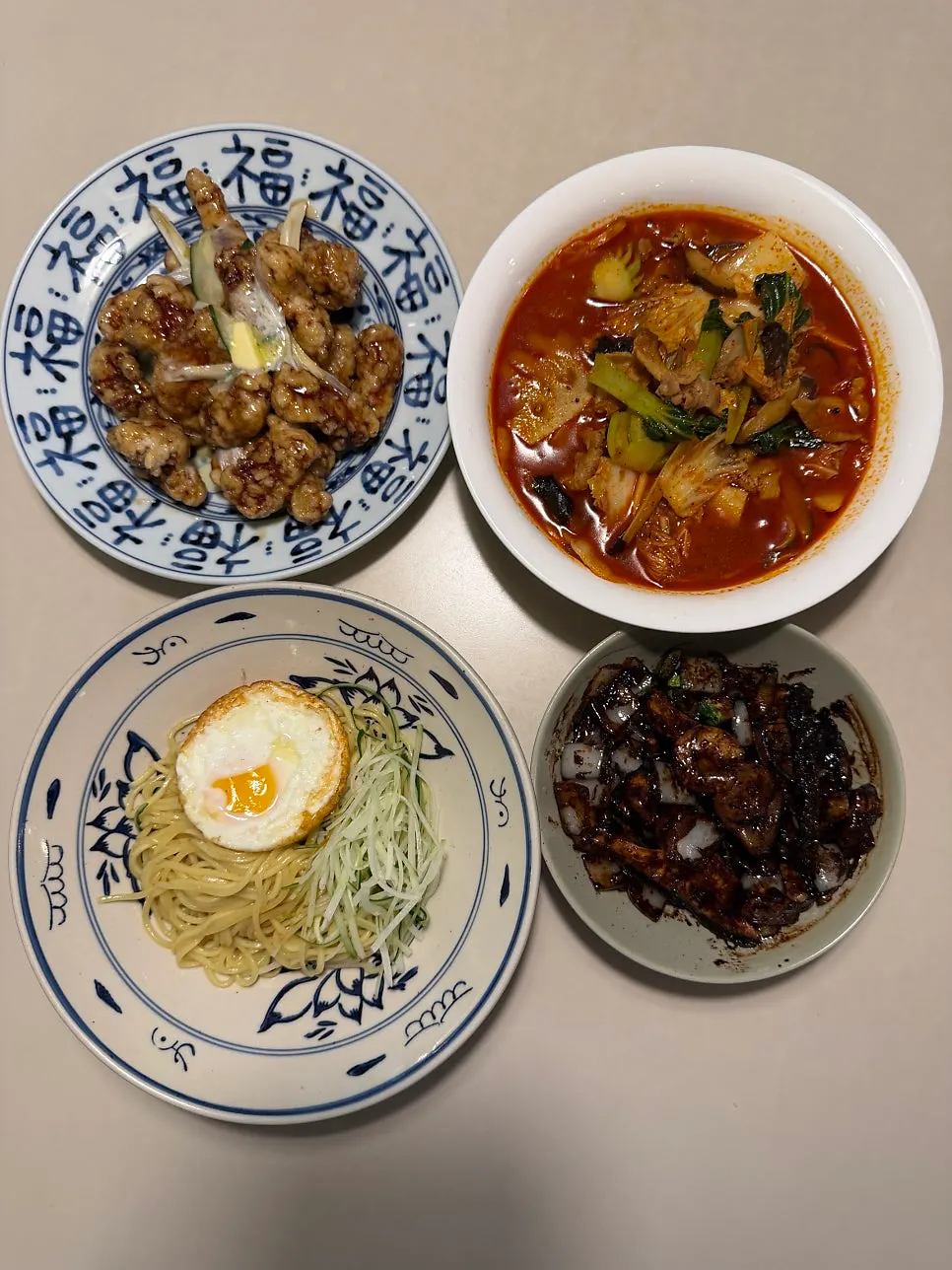 골라 먹기 좋은 중식 세 메뉴