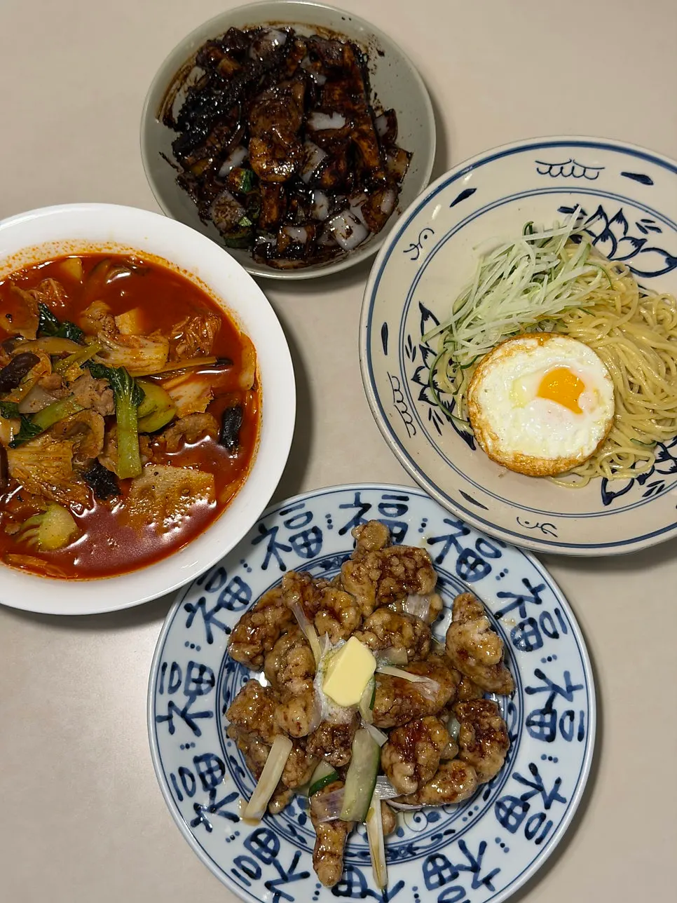 보보식당 압구정 식사 마무리 테이블