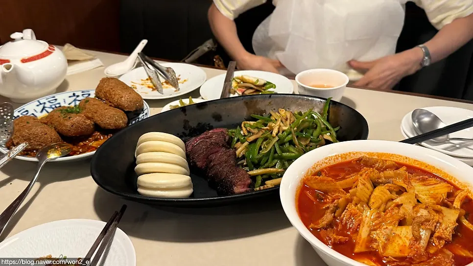 보보식당 압구정 요리 한 상 마무리 사진
