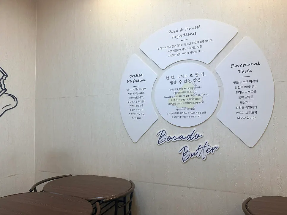 Café interior where guests can relax and enjoy dessert