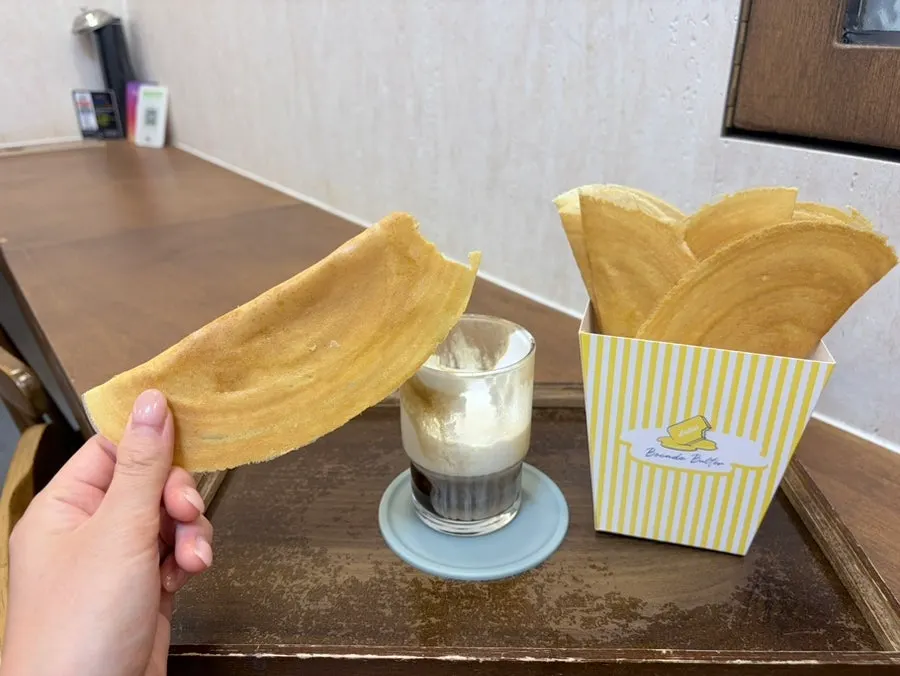 손 씻는 공간이 있는 매장 한켠