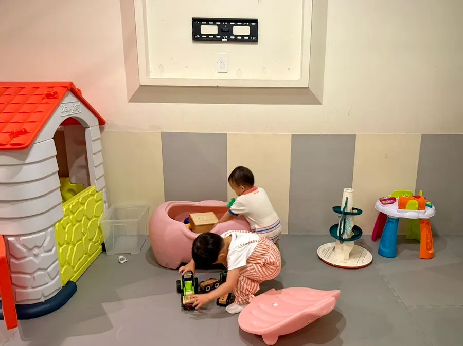 Kids' room interior filled with cute toys