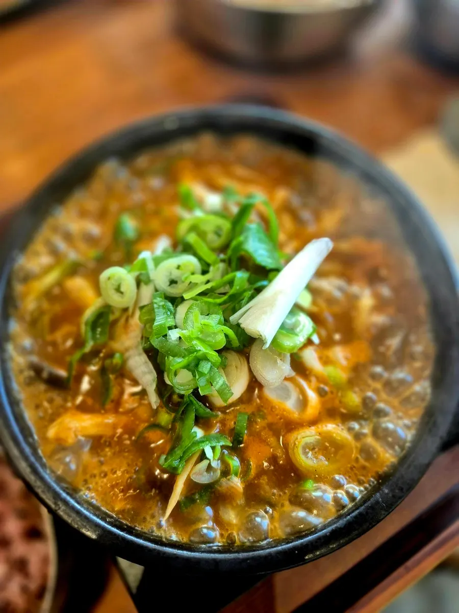 복산해장 해장칼국수 한 그릇