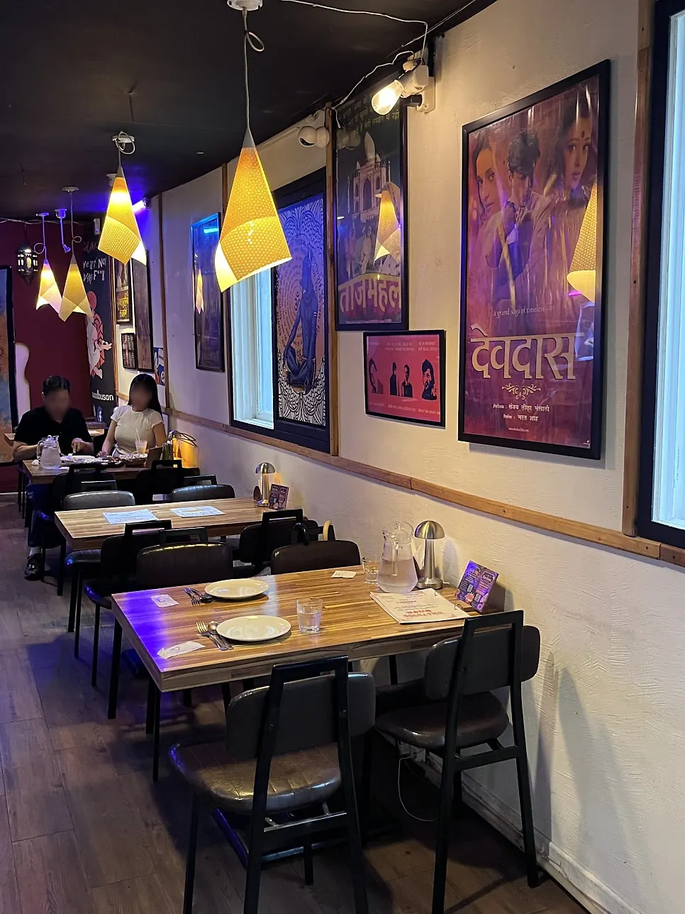 Bollywood's exotic interior atmosphere