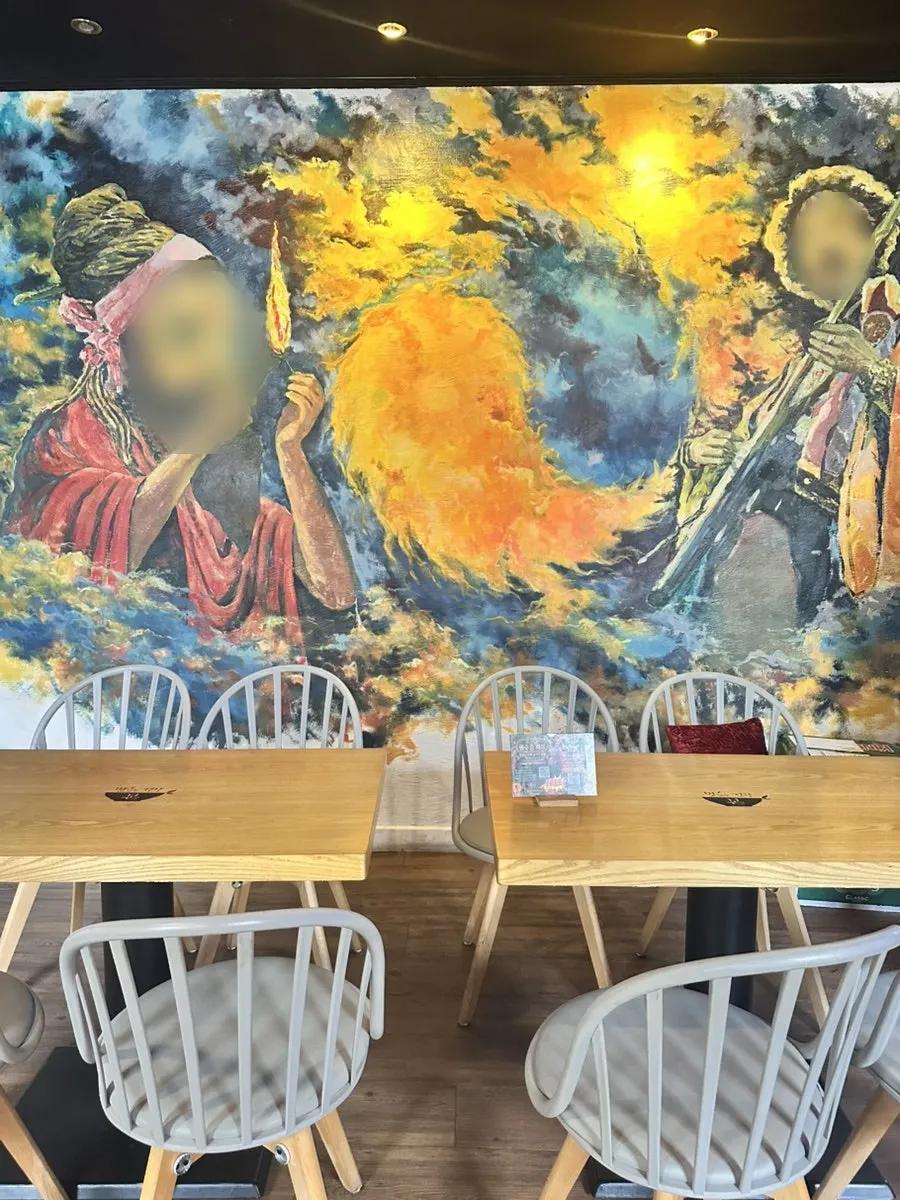 Interior of Bollywood with Indian-style decor