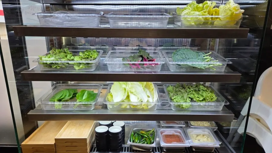 Unlimited ssam greens station