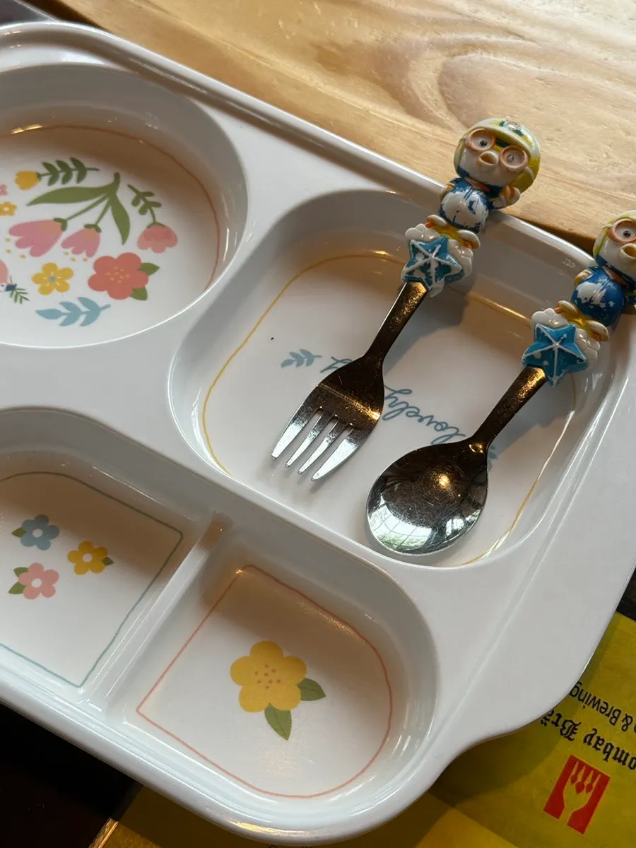 Pororo dish set provided for the baby