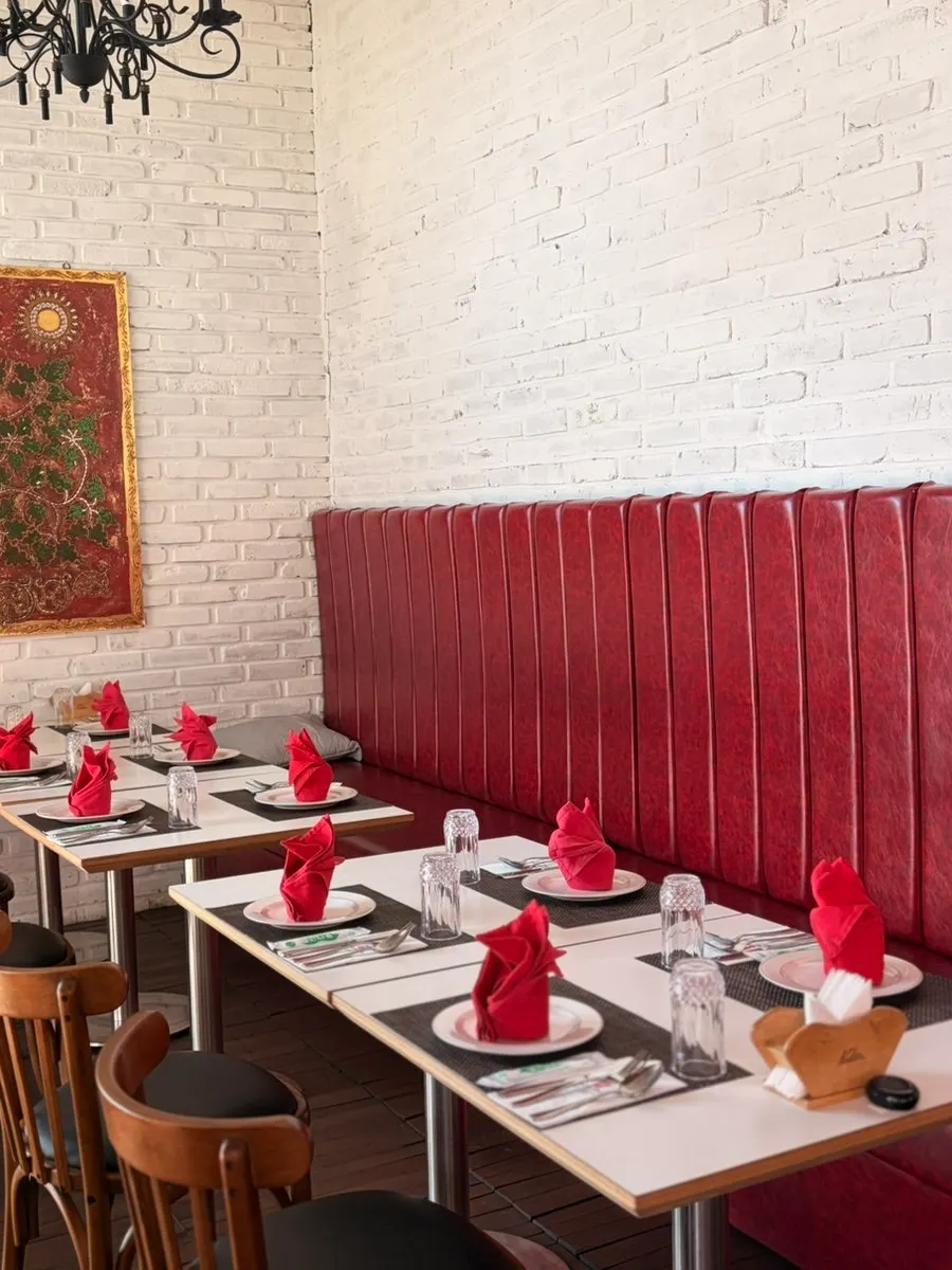 A corner of Bombay Broy Pangyo with an authentic Indian atmosphere