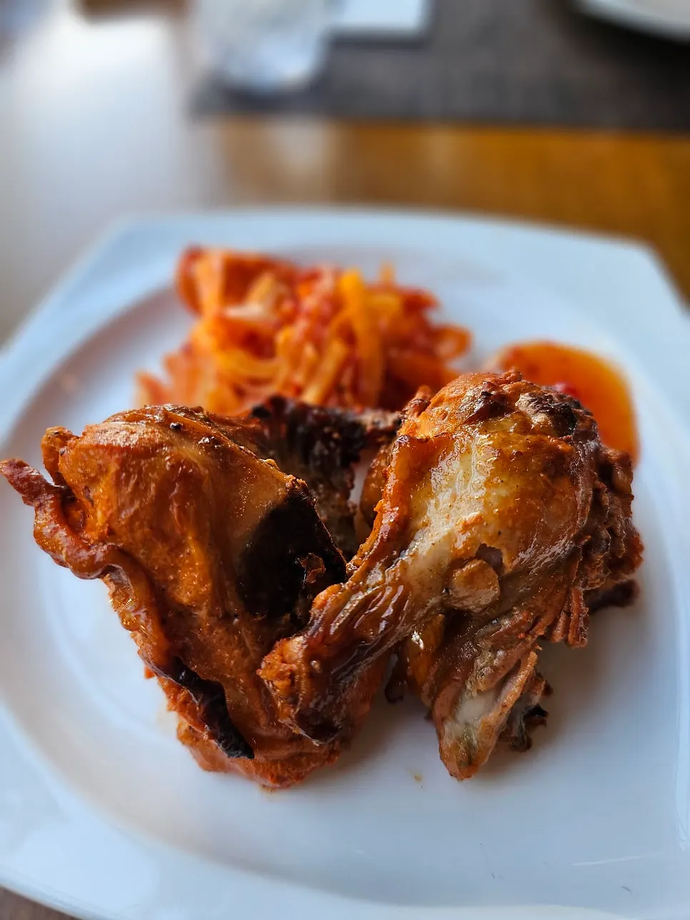 Tandoori chicken included in Lunch Set B