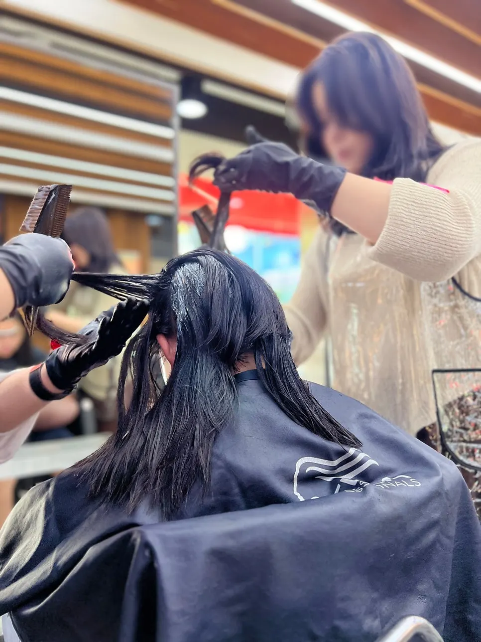 Applying volume perm solution