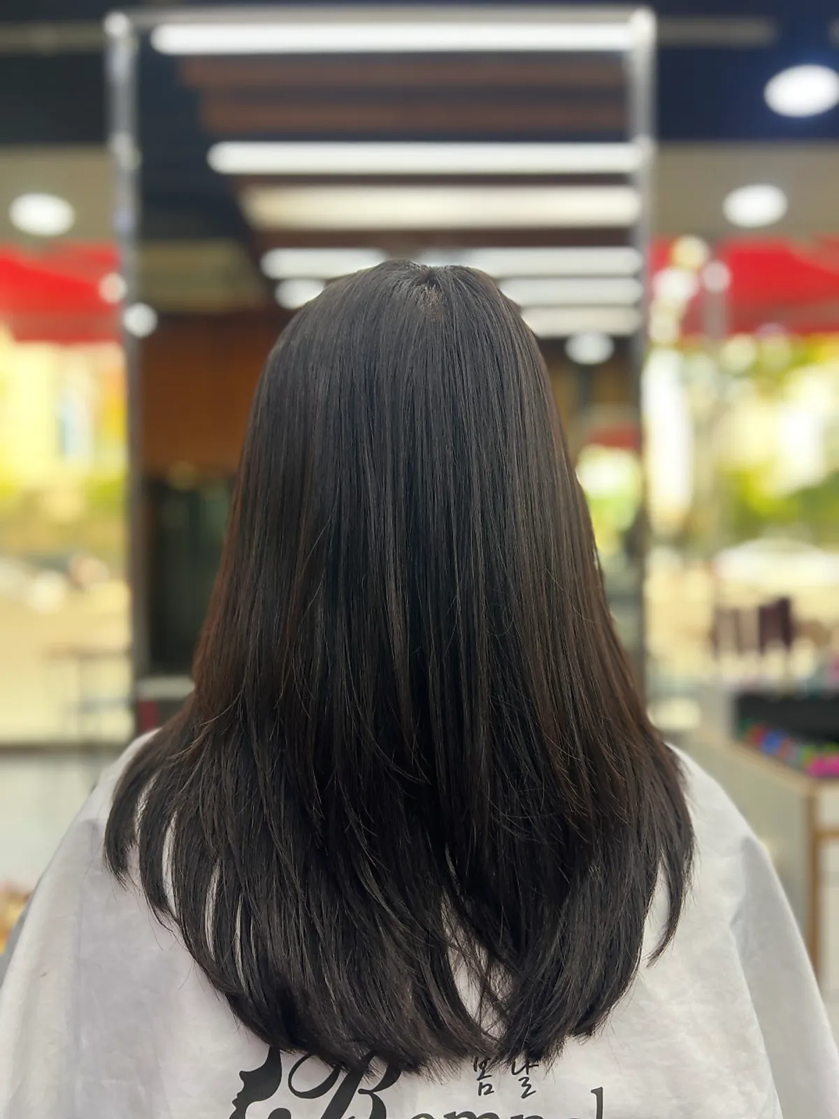 Completed volume perm layered cut