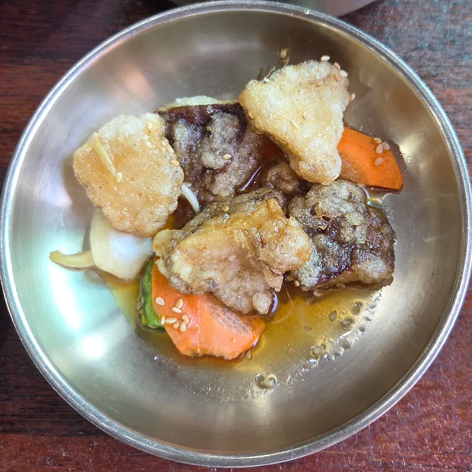 봄설 기본 반찬 접시