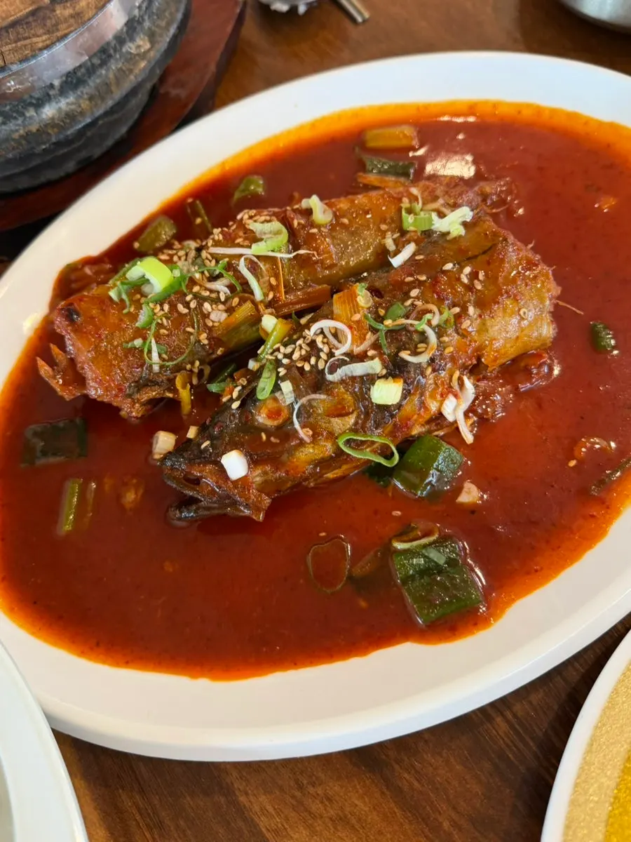 A bowl of savory cheonggukjang