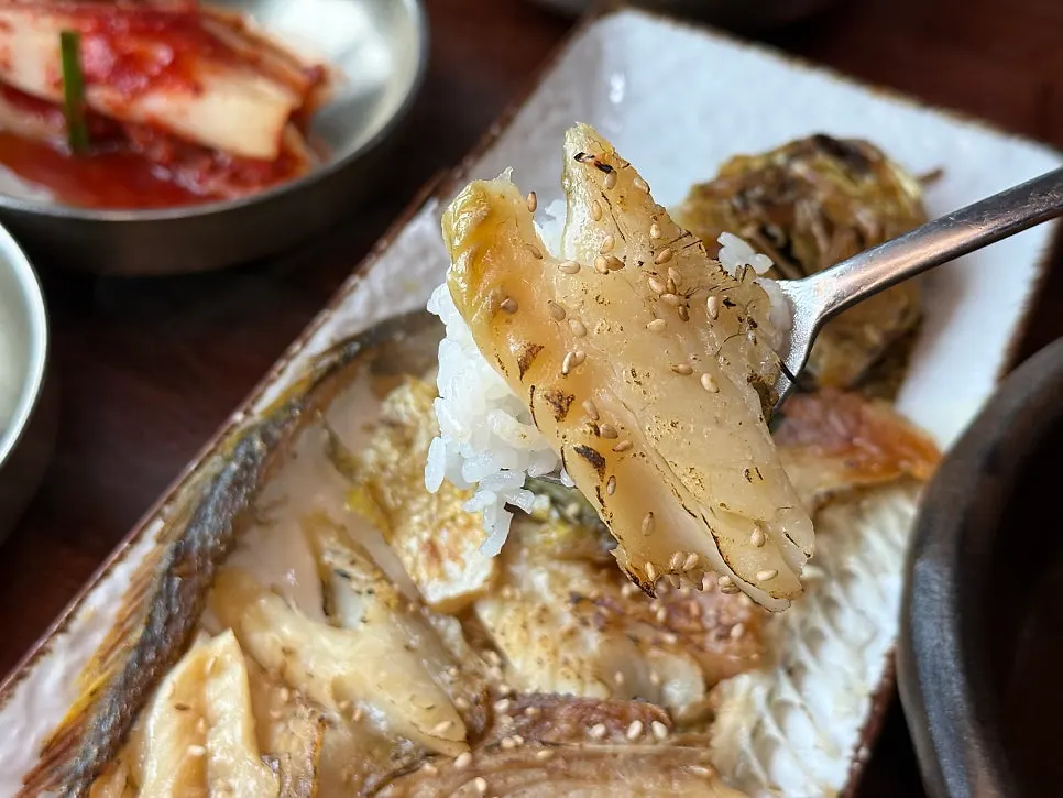 Cleaned and grilled master dried corvina