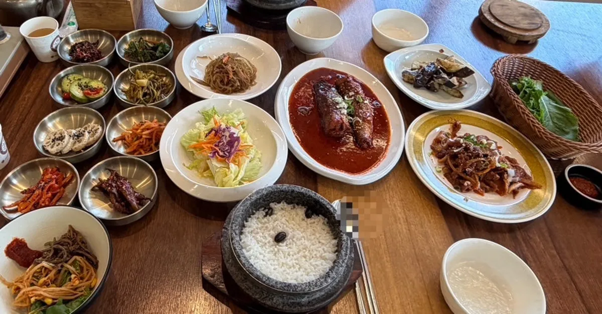 오산 한정식 봄설 본점 봄설밥상 한상차림