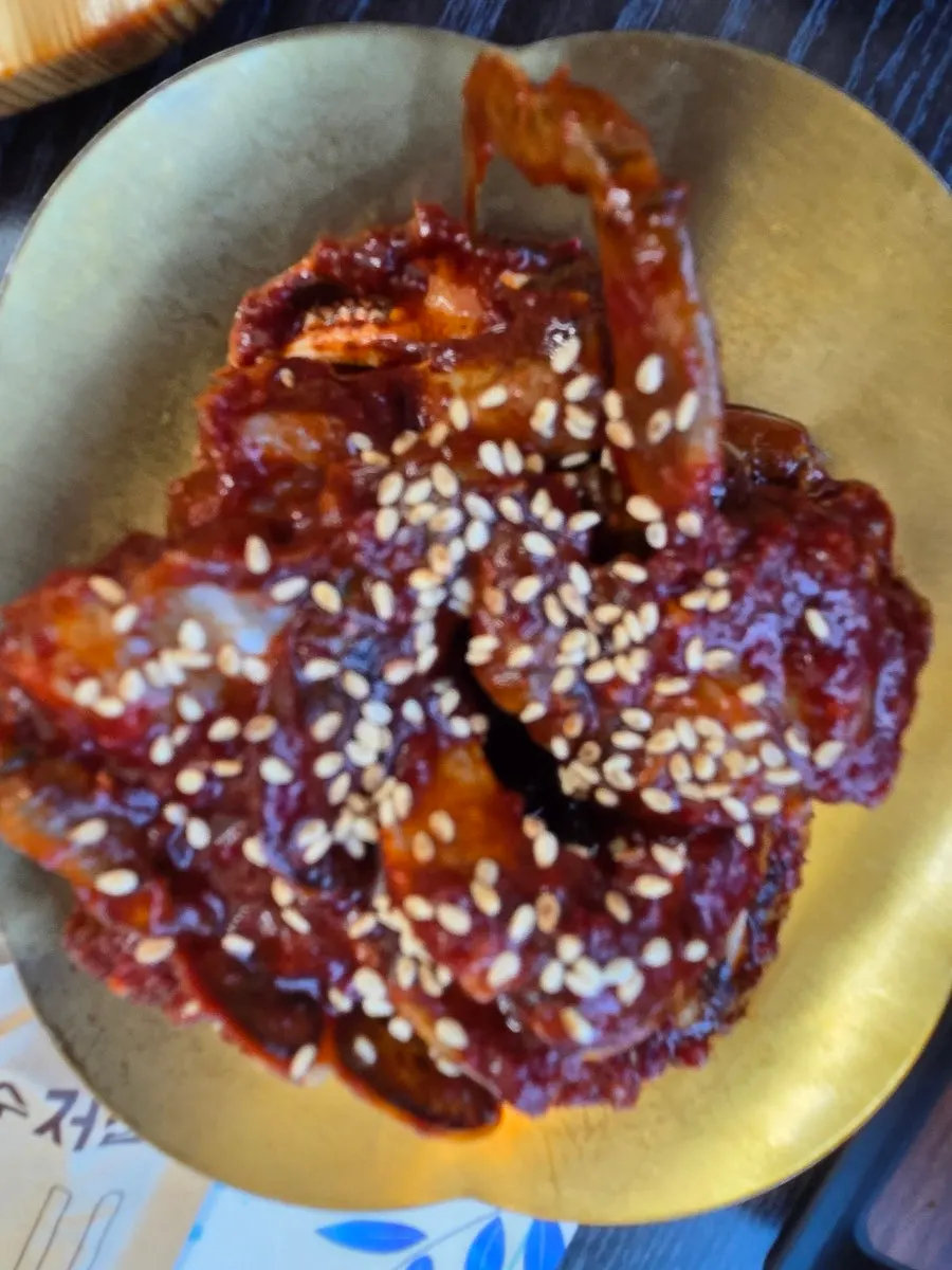 Cheonggukjang served alongside rice