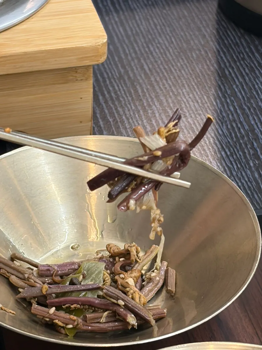 밥과 함께 먹는 금게양념게장