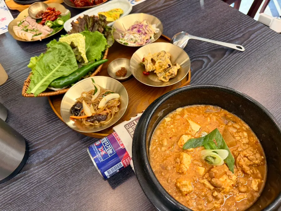 솥밥 누룽지 마무리