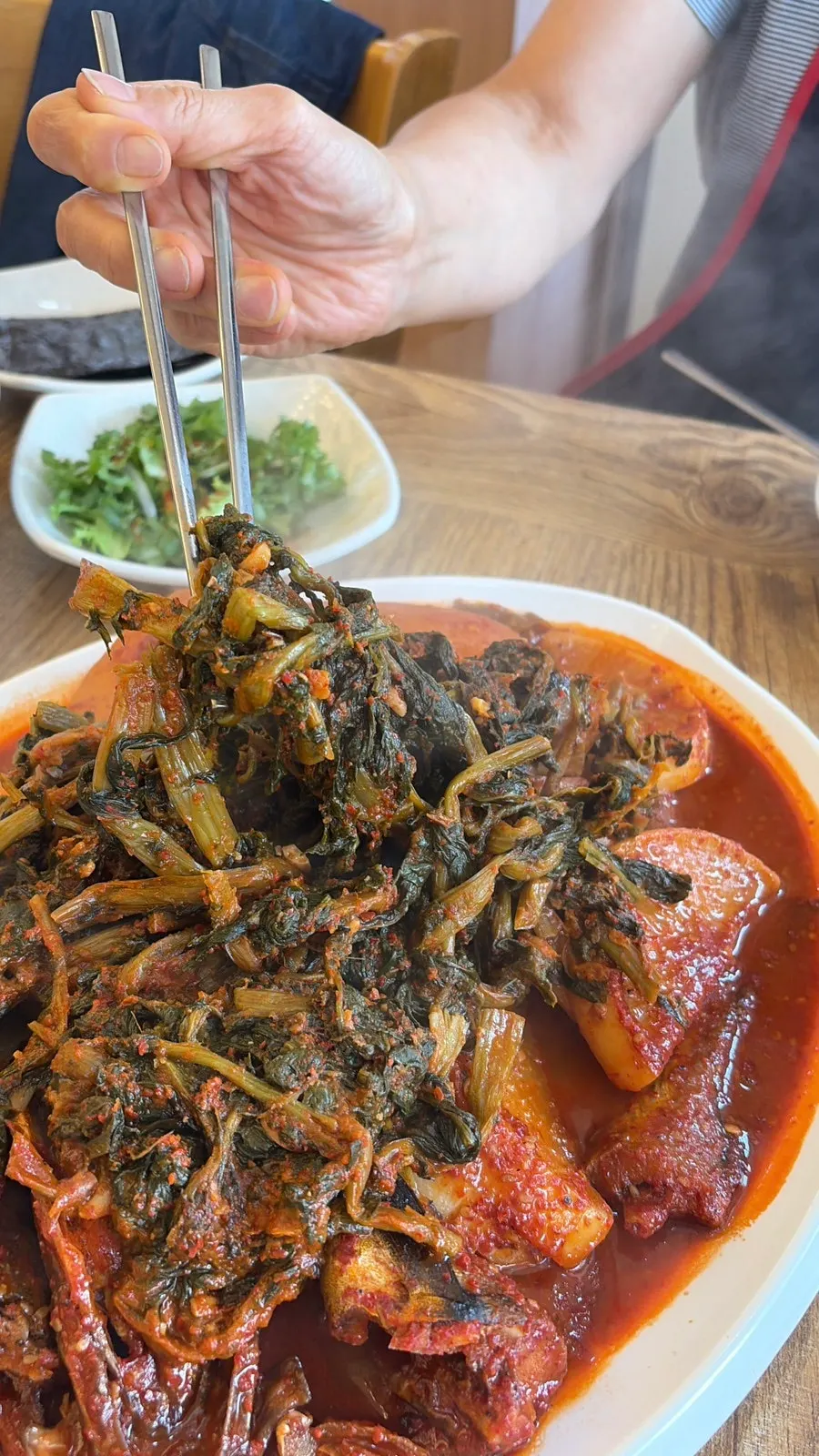 코다리조림 속 큼직한 무조림