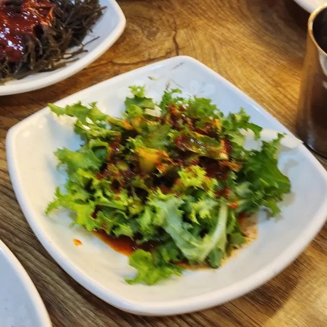 상도늘보리 봉천역점 밑반찬 클로즈업