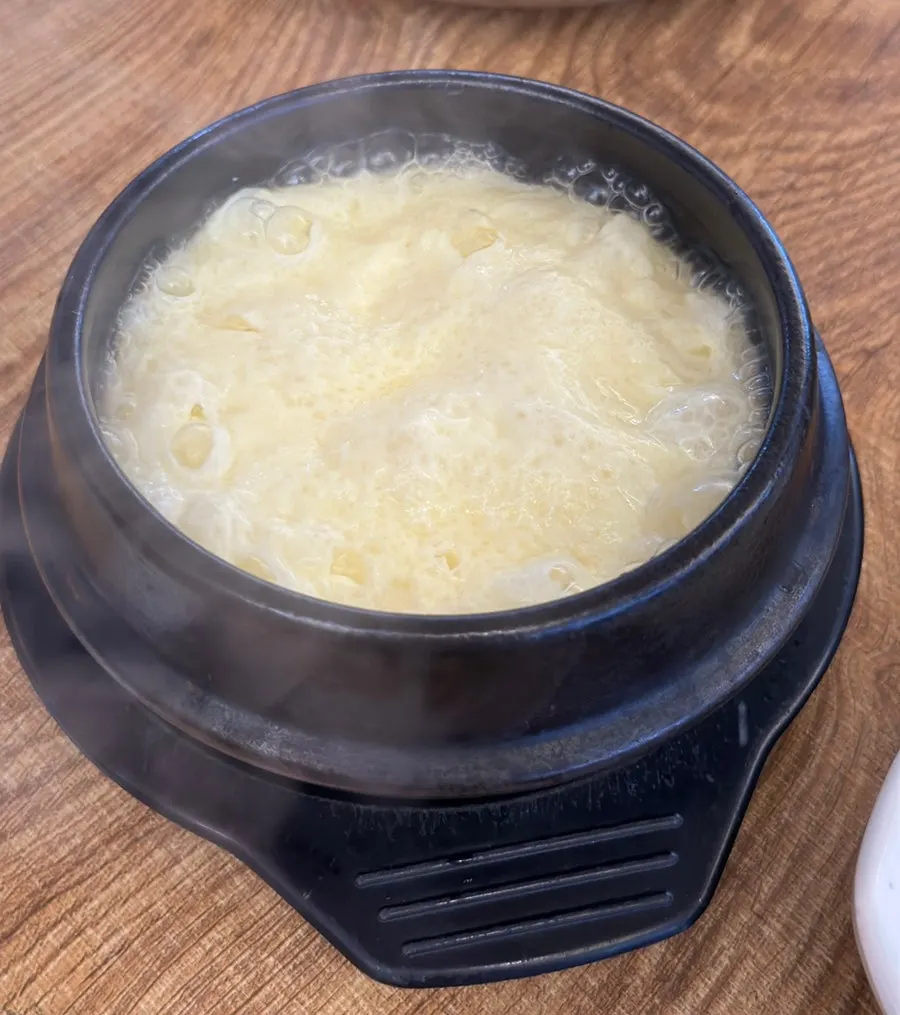 기본으로 나온 계란찜