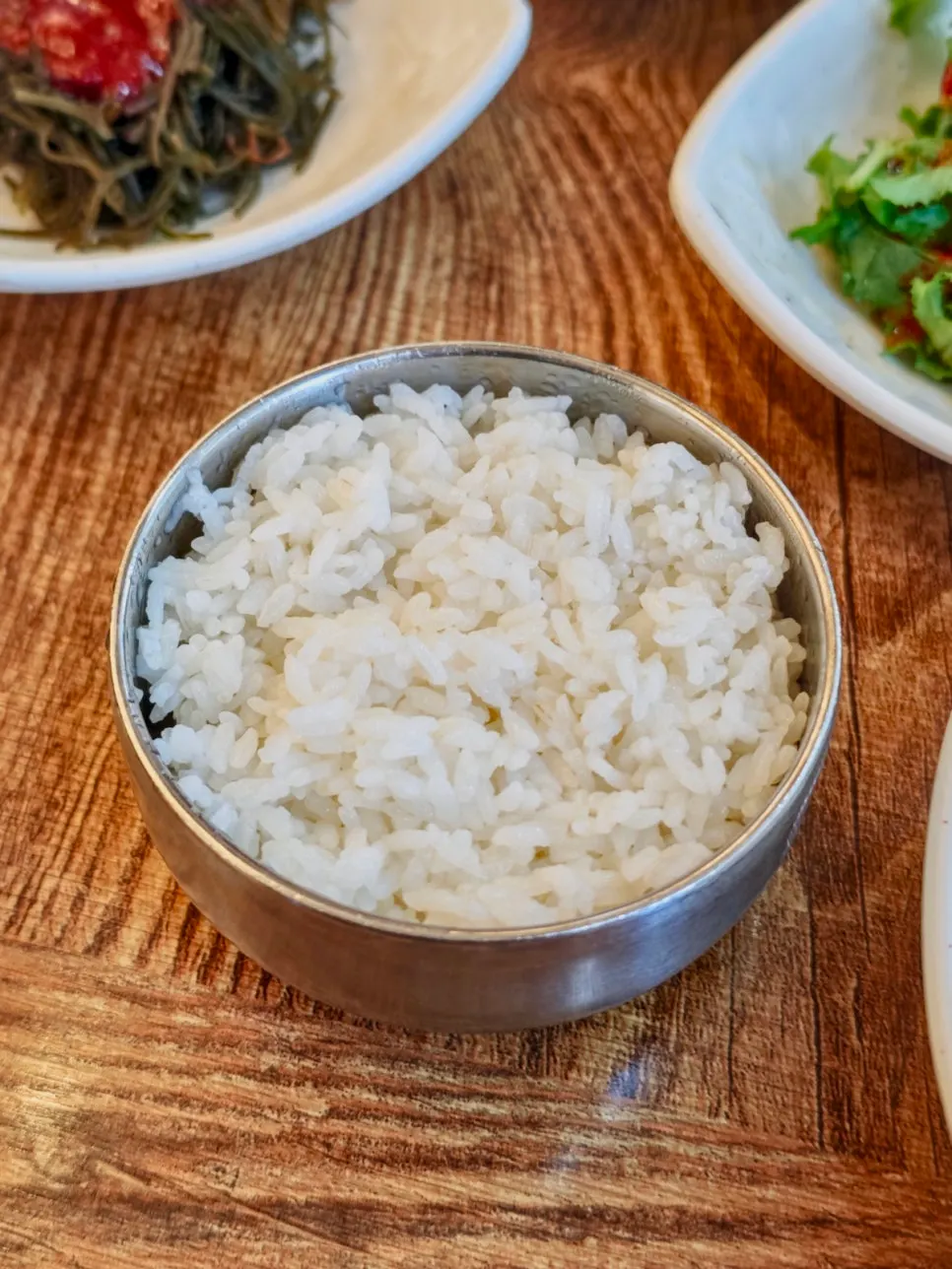 ₩13,000 lunch special braised kodari table spread