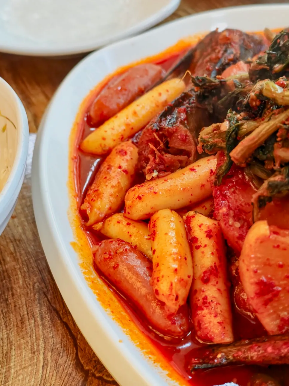 Lunch special set including a bowl of rice