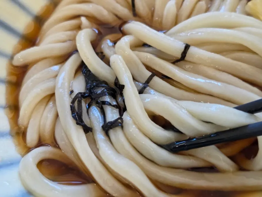 Cold bukkake udon