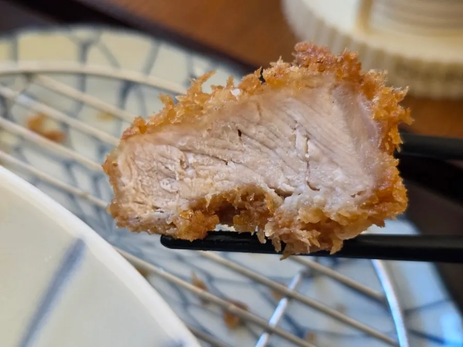 Sweet potato tempura with a clean sweetness