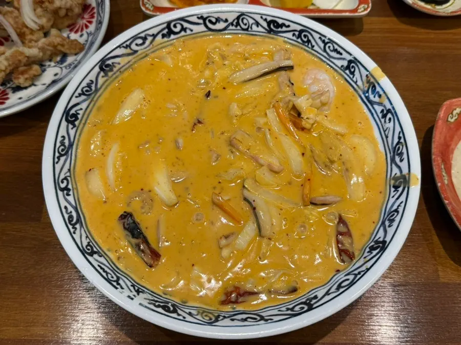 Cream jjamppong at Bobae Banjeom Bongdam Branch