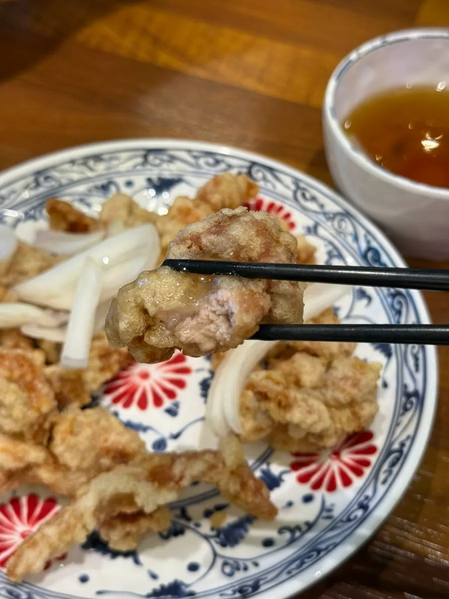 Tangsuyuk with thick pieces of pork