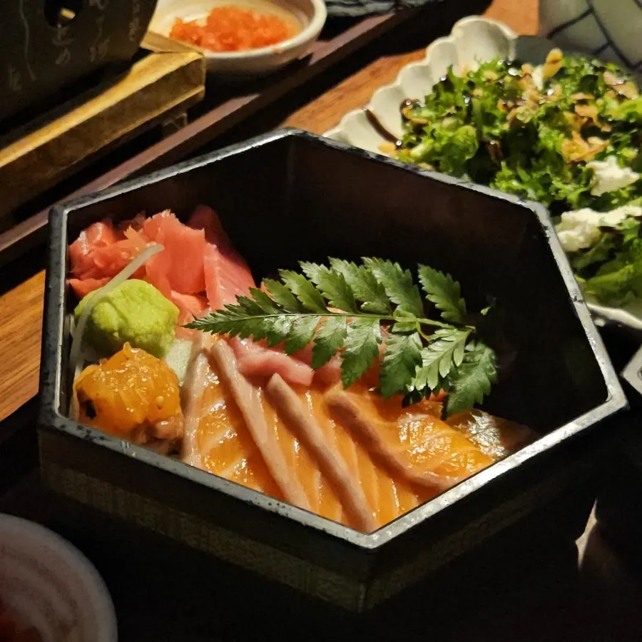 Traffic-light cream udon nabe