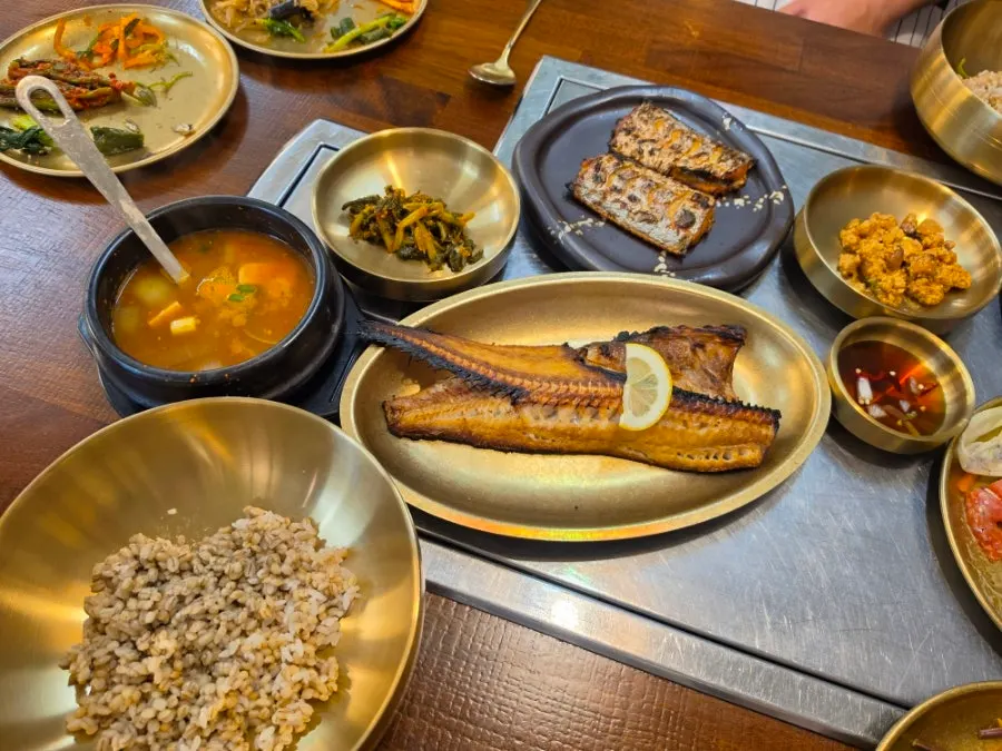 화덕 임연수구이 정식