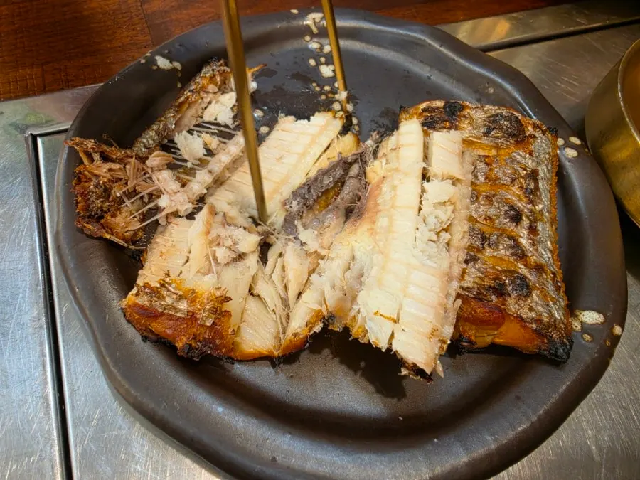 화덕 갈치구이 정식
