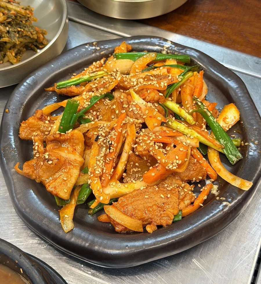 Doenjang jjigae included with the set menu