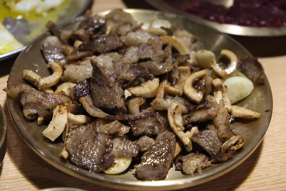 A plate of 300g odregi