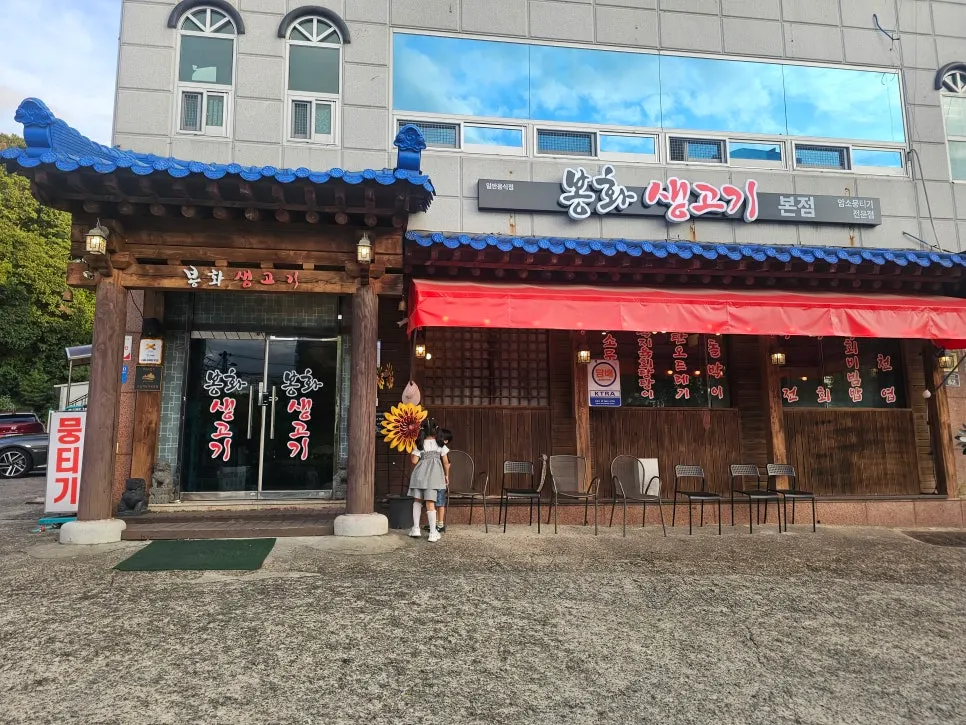 Exterior of Bonghwa Saenggogi in Daegu's Unamji food alley