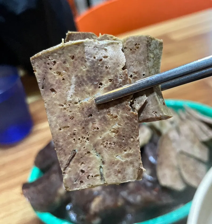 내장 부위가 함께 나온 찰순대