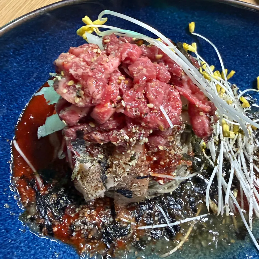 Buckwheat bibim-guksu