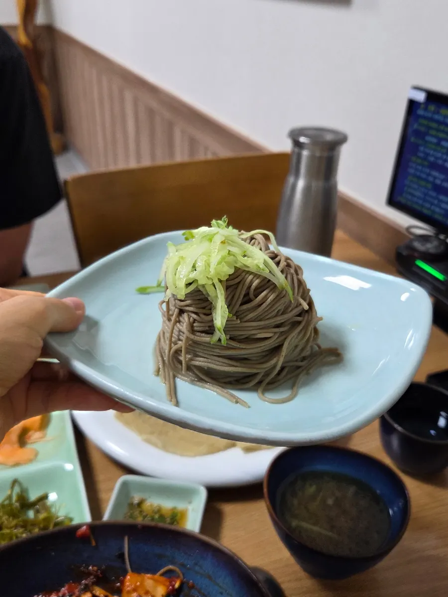 Extra buckwheat noodle serving for ₩5,000
