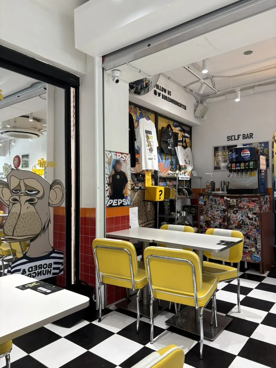 Eye-catching storefront and sign