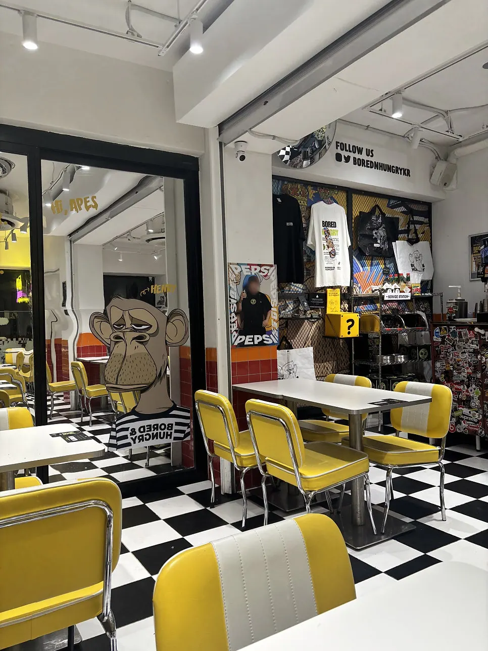 The hip interior of Bored & Hungry Mapo